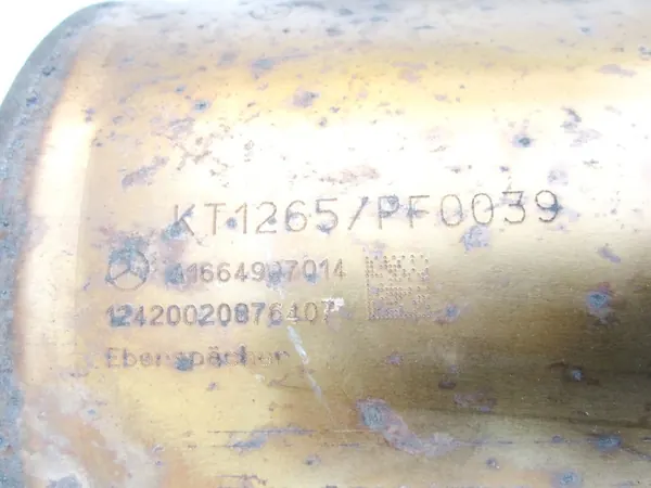 Filtro DPF Catalisador Mercedes ML W166 3.0 CDI OM642 image 4