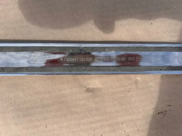 MERCEDES 204 GLK Modanatura Porta Posteriore Destra Cromo image 8