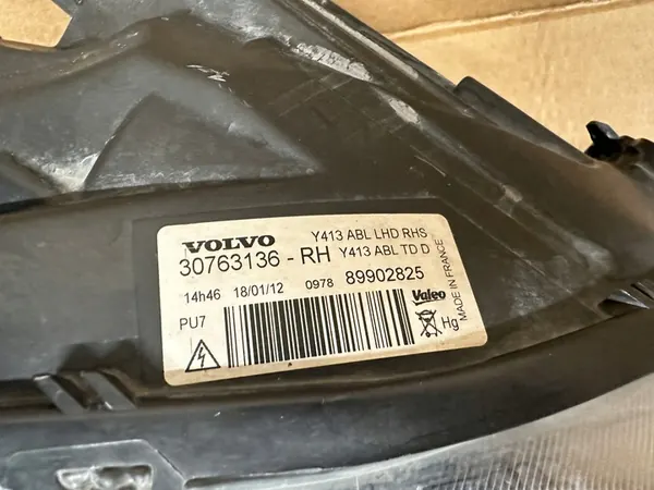 VOLVO XC60 I 2008-2013 Xenon Ajovalosetti OEM image 4