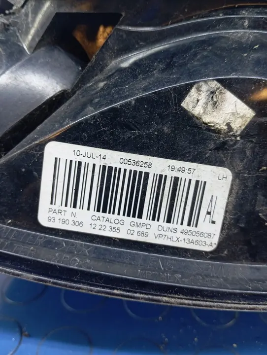 LÁMPARA TRASERA IZQUIERDA OPEL ASTRA H III HATCHBACK 93190306 image 8