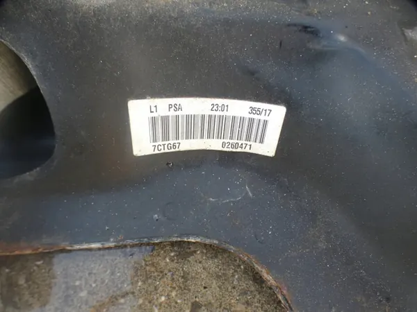 CITROEN DS7 WÓZEK SANKI KOŁYSKA - Pieza OEM image 3