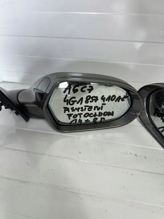 AUDI A6 C7 4G Oikea Vasen Peili 14+2 Avustaja 4G1857409AE 4G1857410AE image 4