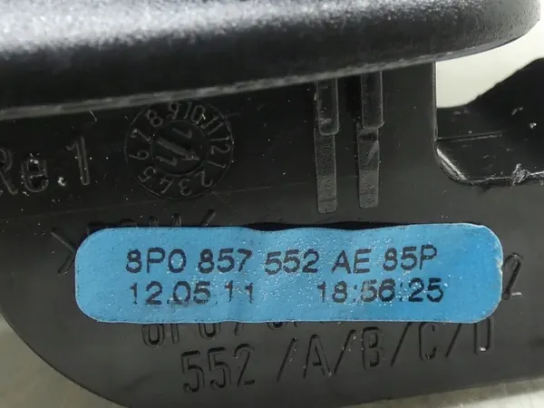 OEM 8P0857552 Visera Derecha Pasajero Audi A3 8P image 4