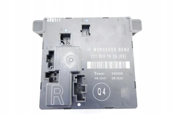 Módulo puerta trasera derecha Mercedes E W211 OEM 2118201626 image 2