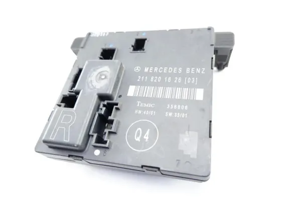 Módulo puerta trasera derecha Mercedes E W211 OEM 2118201626 image 5