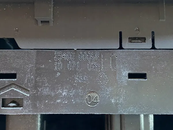 Fensterschalterpanel RENAULT MEGANE III 254000006R image 4