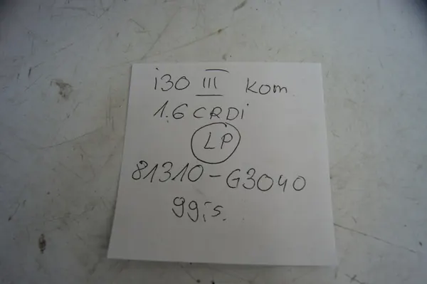 Vänster Framdörrslås Hyundai i30 III 81310-G3040 image 6