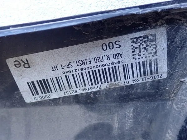 Right Side Sill Cover BMW 1 Series F20 2011- image 5