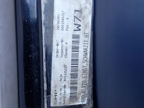 Right Side Sill Cover BMW 1 Series F20 2011- image 6