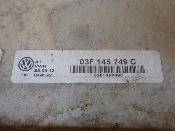 A3 8P GOLF VI LEON II 1.4 TSI TFSI Coletor de admissão 03C129711AD image 4