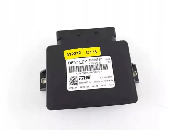 Module de frein à main Bentley Continental OEM 4W0907801 image 2