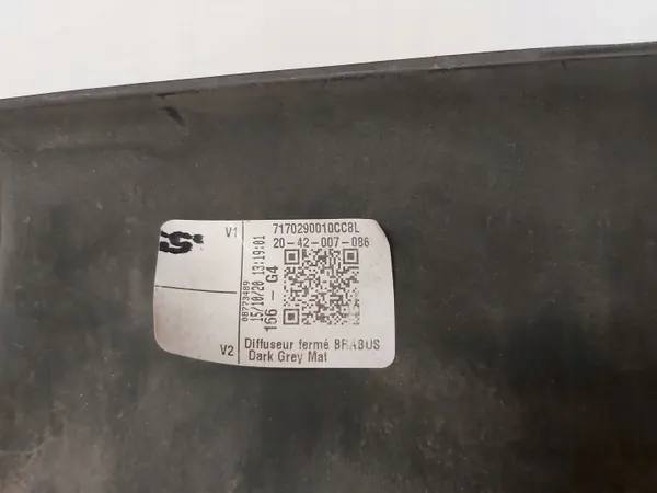 Smart Fortwo Takaosadiffuusori OEM A4536470200 - Käytetty image 6