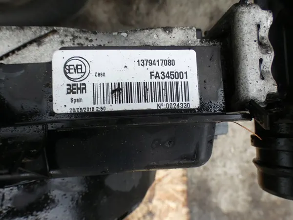 Kylarsats med fläkt Fiat Ducato 2.2 2.3 14- image 3