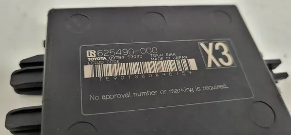 Módulo imobilizador Lexus RC 2019 OEM 625490000 image 3