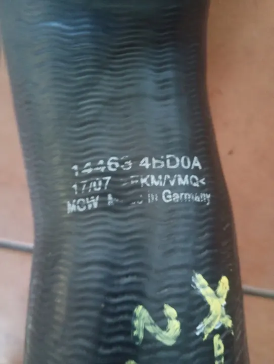 Tubo intercooler turbo Nissan X-Trail T32 2.0 D image 2