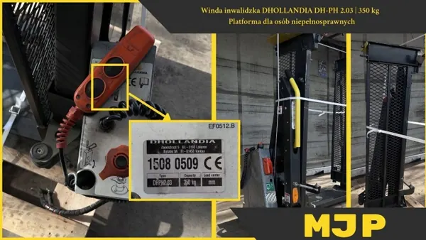 Elevador DH-PH 2.03 para cadeira de rodas | 350 kg image 2