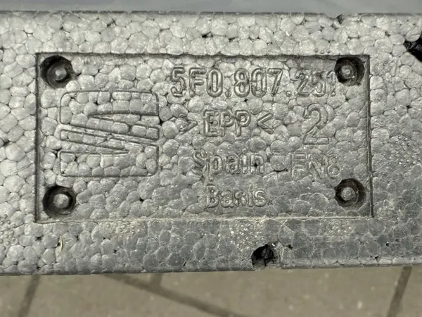 OEM 5F0807109A Front Bumper Reinforcement Beam image 5