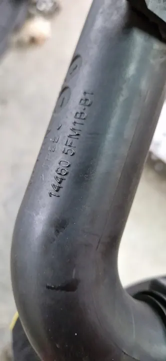 NISSAN MICRA K14 1.0 TURBO 19-21 TUYAU D'AIR 144605FM1B-B1 image 3