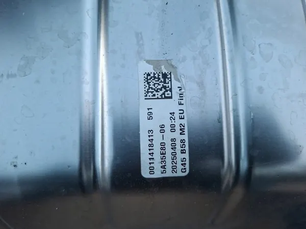 BMW X3 G45 Bakljuddämpare OEM 5A5F664 - Begagnad image 6