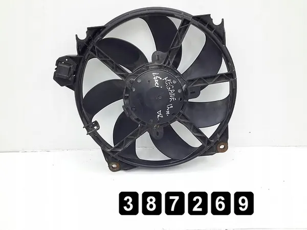 Jäähdyttimen tuuletin Renault Megane 2010 deflektorilla OEM mm112c 214810 image 3