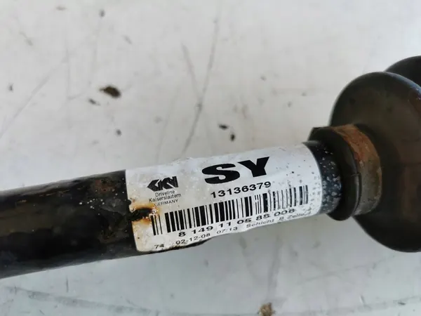 Astra III H 1.6 Vänster drivaxel ER13136379 SY image 2