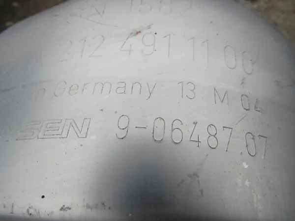 Silencieux échappement Mercedes-Benz E W212 OEM A2124911100 image 7