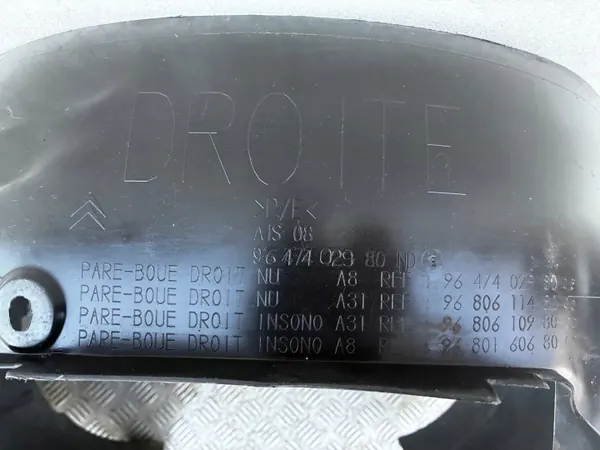 OEM H-ART CARS 59-230 Etu oikea lokasuoja Citroen C3 image 4