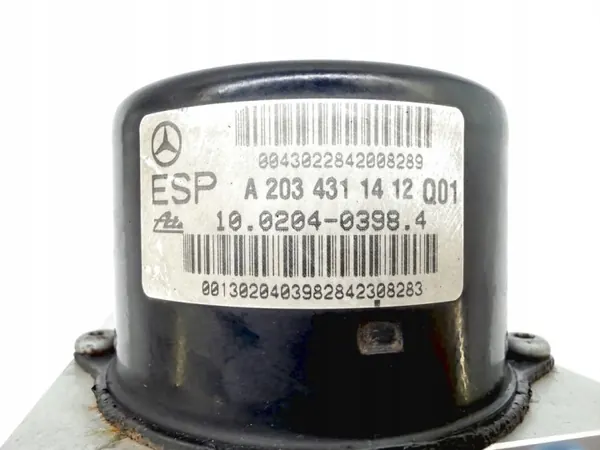ABS-enhet OEM A2035454432 för Mercedes C-klass W203 image 4