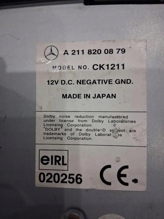 Mercedes-Benz E-Klasse W211 Originalradio OEM A2118200879 image 8