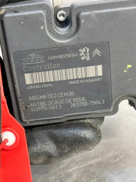 ABS Brake Pump Control Unit Peugeot Citroen 9666392580 image 3
