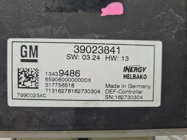 AdBlue-besturingsmodule OEM 39023841 voor Insignia A image 3