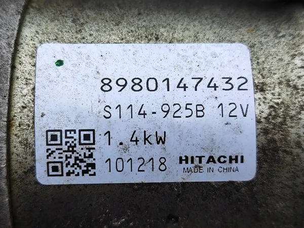 Motor de arranque OPEL ZAFIRA B 1.7 CDTI 8980147432 HITACHI image 5