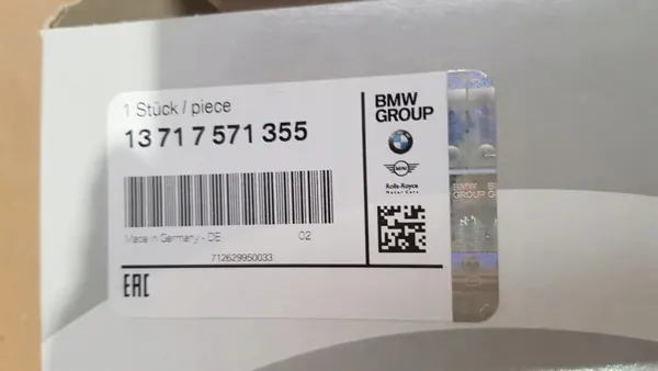 BMW Luchtfilter OEM 13717571355 voor 5-serie F10/F11 image 8