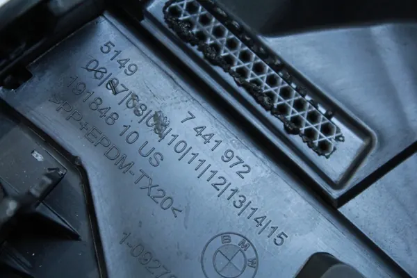 OEM 7441969 Kofferbakbekledingsset Zwart BMW X6 image 9
