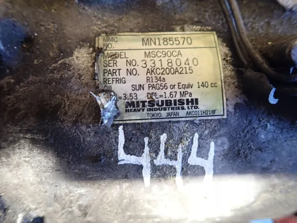 Compresor Mitsubishi OE MN185570, Aire Acondicionado image 4