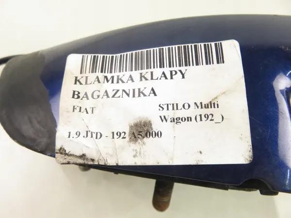 Fiat Stilo Heckklappengriff OEM KLAMKA KLAPY FIAT image 8