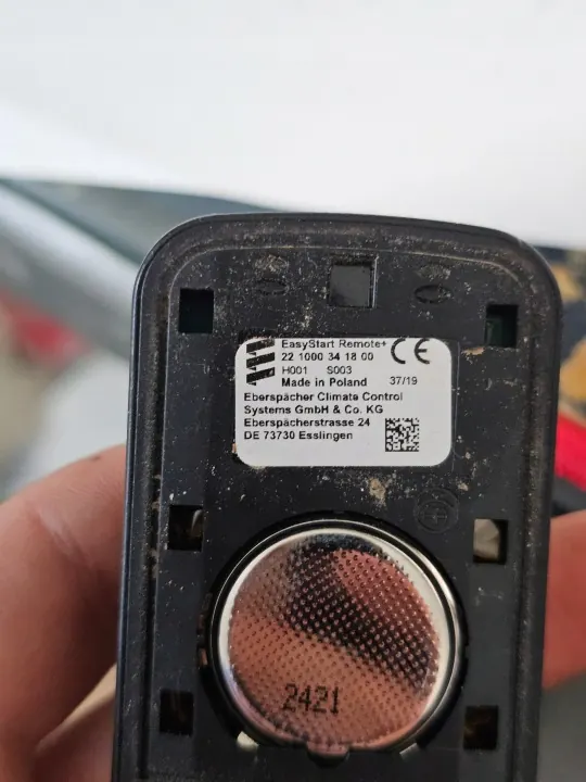 Clé télécommande OEM 221000341800 Eberspaecher Easy Start image 4