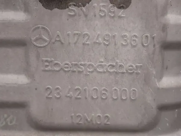 Uitlaatdemper Mercedes-Benz OEM A1724913601 image 7