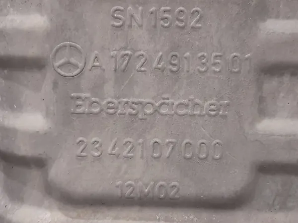 Uitlaatdemper Mercedes-Benz OEM A1724913601 image 8