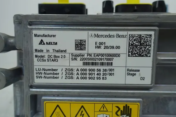 Module Onduleur Charge Mercedes A0009005638 image 6