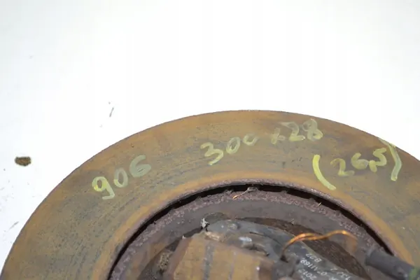 Front Brake Disc Mercedes Sprinter B906 B907 B910 Crafter 2E image 9