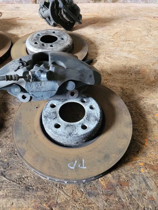 Conjunto de discos e pinças BMW OE 44/24 60/36 348mm image 4