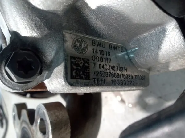 Turbocompressor SEAT AUDI VW 1.0 TSI 19r 04C145703H image 5
