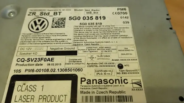 VW Golf VII MMI-Modul 5G0035819 - Gebraucht image 3
