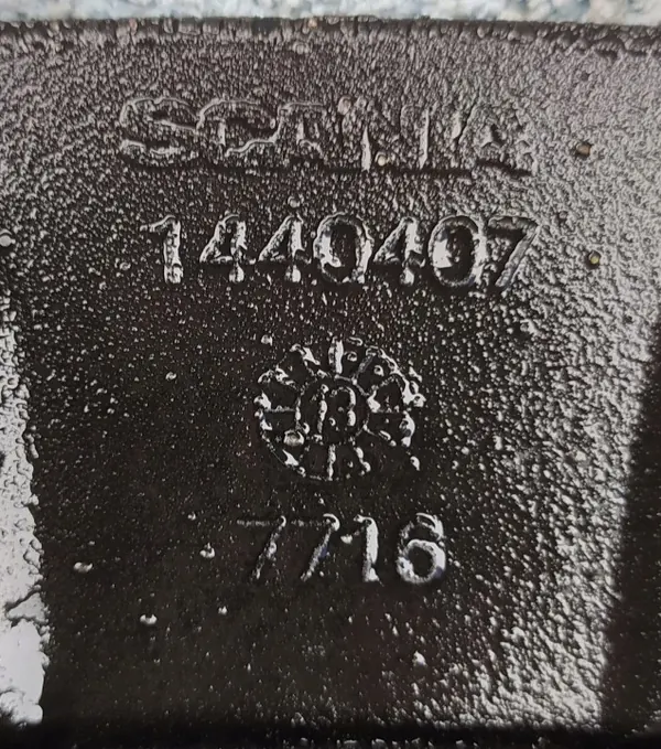 Scania batterimontagebas & strömkabel OEM 1234567 image 3