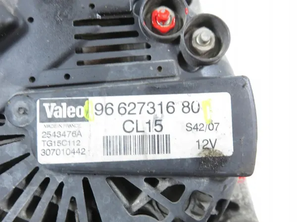 Vaihtovirtageneraattori Citroën C-Crosser 9662731680 image 6