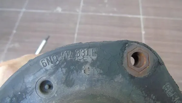 Cuscinetto molla anteriore 6N 6Q VW SEAT SKODA AUDI image 2