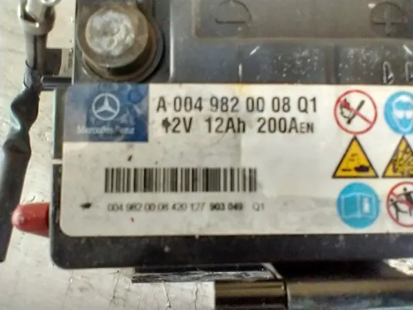 MERCEDES S-KLASA W221 AKUMULATOR A0009822023 image 5