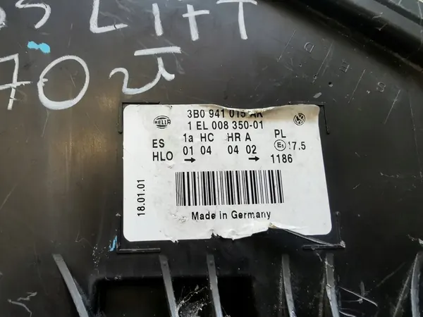 VASEN AJOVALO VOLKSWAGEN PASSAT B5 LIFT 3B0941015AK image 5