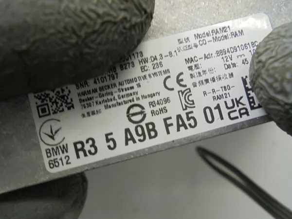 BMW Audioversterker OEM 5A9BFA5 - Gebruikt image 4